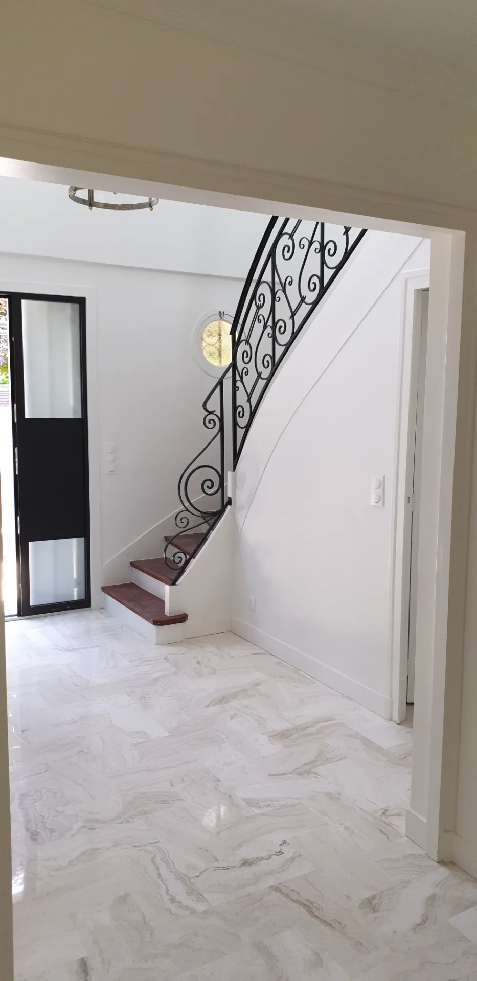 Hall d'entrée d'une maison de ville