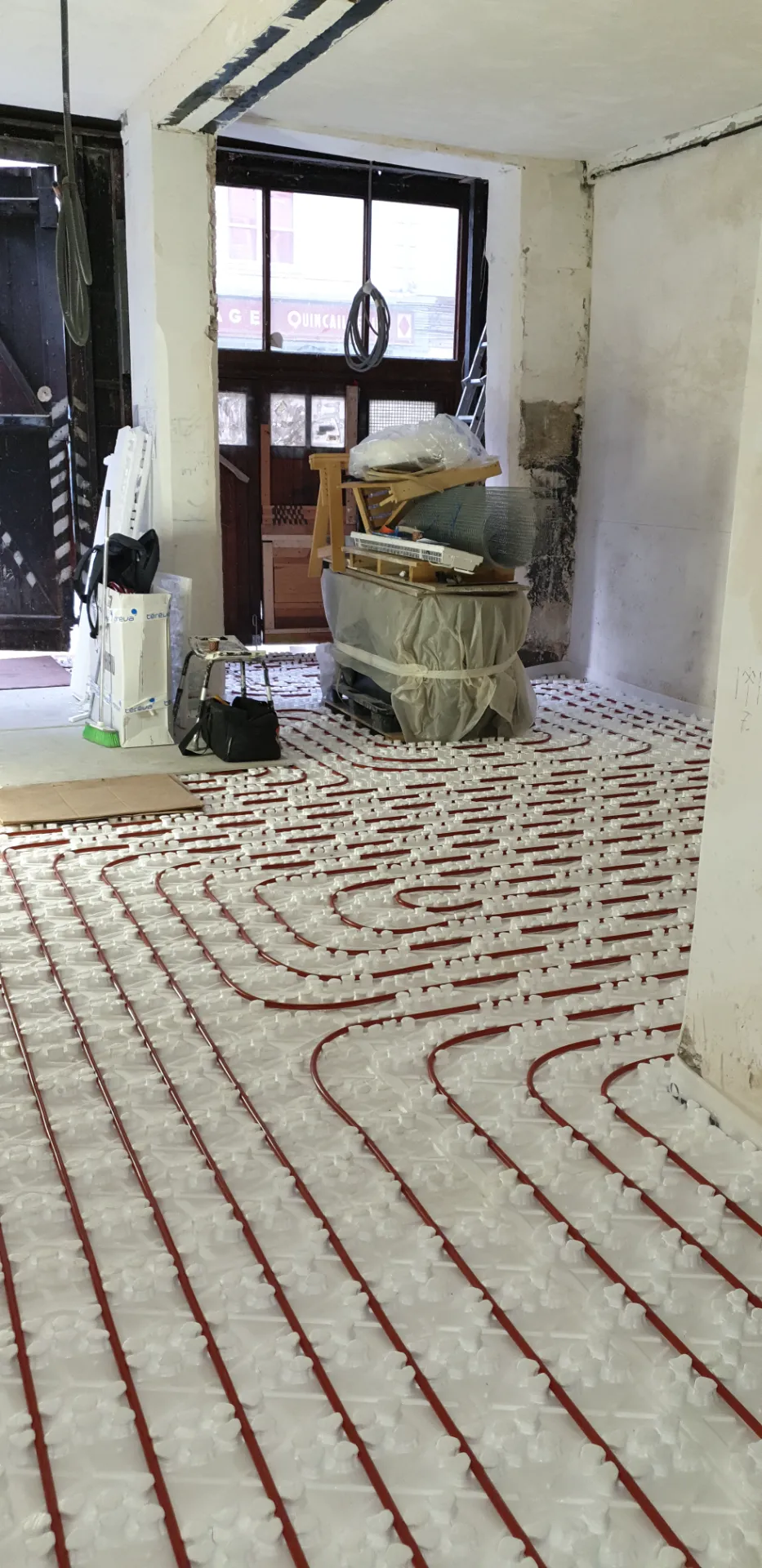 Rénovation d'un garage en appartement à Rdc